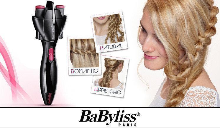 Машинка для плетения косичек и жгутиков | Укладка локонов | Твист BaByliss Twist Secret CG24 PR4 - Зображення 4