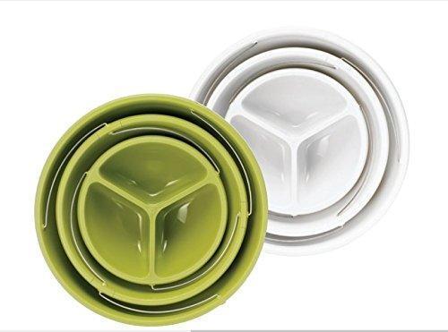 Миска трехуровневая для вечеринок Twist Fold 3 Tiered Bowl | миска для снеков PR4 - Зображення 3