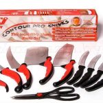 Превосходный набор кухонных ножей Contour Pro Knives (Контр Про) PR4