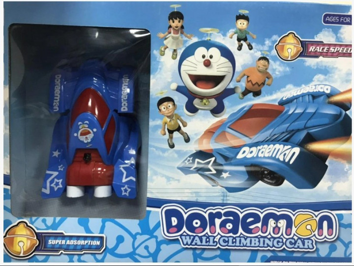 Радиоуправляемая машинка антигравитационная Doraemon Climbing Wall Car PR4 Новогодний подарок для мальчиков