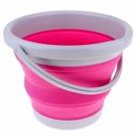 Складне силіконове відро Collapsible Bucket, 10 літрів | Відро пластикове господарське