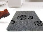 Придверный супервпитывающий коврик Clean Step Mat Коричневый PR3