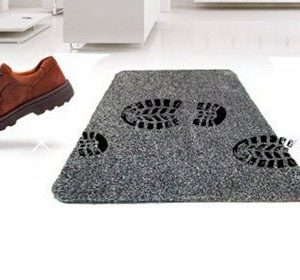 Придверный супервпитывающий коврик Clean Step Mat Коричневый PR3