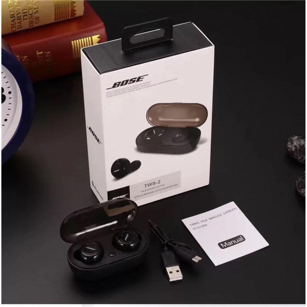 Беспроводные наушники Bose TWS2 Bluetooth c боксом для зарядки CG08 PR4