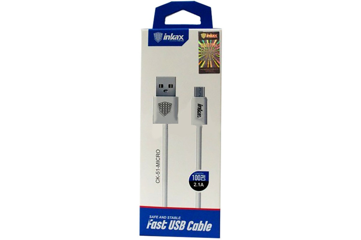 Кабель USB | Кабель-переходник | Кабель Iphone-USB Inkax CK-51-IP PR1 - Зображення 2