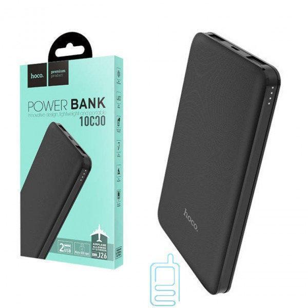 Внешний аккумулятор Power Bank (павер банк) HOCO J26 Simple Energy 10000 mAh / портативная батарея CG09 PR4 - Зображення 2