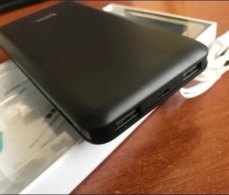 Внешний аккумулятор Power Bank (павер банк) HOCO J26 Simple Energy 10000 mAh / портативная батарея CG09 PR4 - Зображення 4