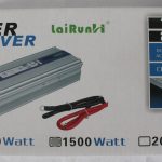 Преобразователь Авто Инвертор 12 V 220 V 1500 W am PR5