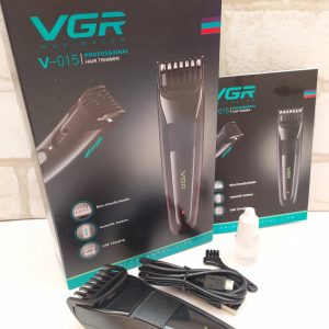 Професійна машинка для стрижки VGR V-015 на акумуляторі з USB зарядкою