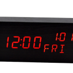 Настольные часы с красной подсветкой VST-862W-1 CG10 PR3