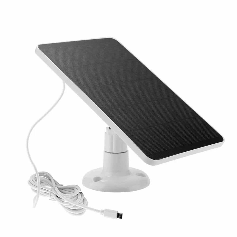 Сонячна панель HA-50 · Монокристалічна панель 3W · Сонячна батарея з Micro USB портом - Зображення 5