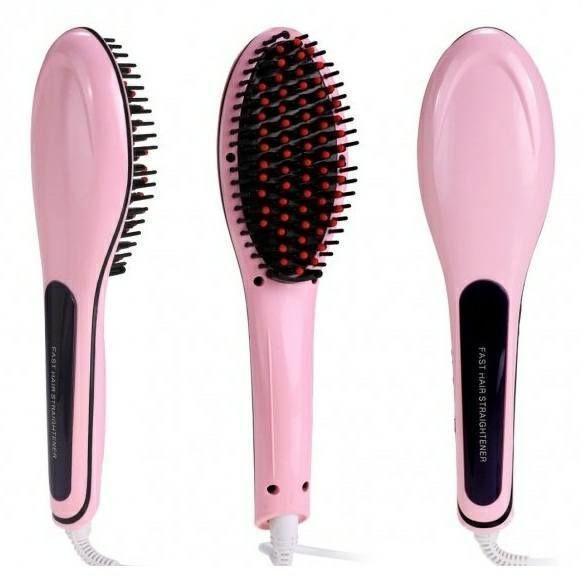 Електрична щітка - випрямляч волосся FAST HAIR STRAIGHTENER HQT-906 з функцією іонізації - Зображення 2