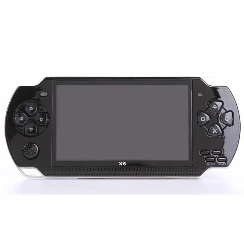 Компактная портативная игровая консоль PSP X6 | Игровая приставка 4.2 дюйма PR5 - Зображення 2