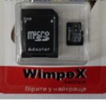 Карта Флэш-Памяти WIMPEX microSD 16GB PR3