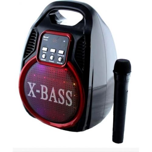 Портативная колонка Golon RX-820 Акустическая система Bluetooth + радио + микрофон + пульт + светомузыка - Зображення 2