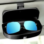 Автомобильный магнитный футляр для очков Visor Clamp Подвесной чехол – держатель очков на магните в машину