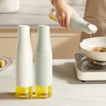 Пляшка з дозатором для олії та оцту Soft Fuel bottle ∙ Диспенсер з автоматичною кришкою, 500 мл