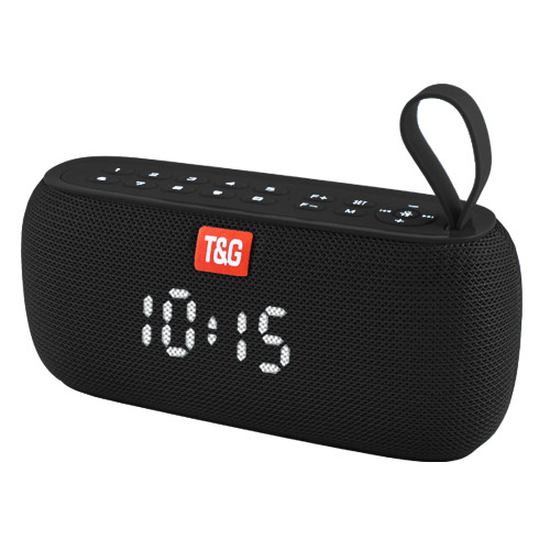 Портативна колонка TG177 Bluetooth з функціями Power Bank, Радіо, Електронного годинника - Зображення 2