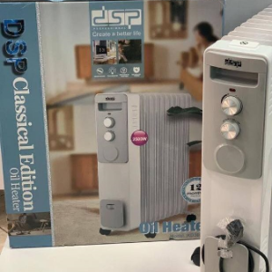 Масляний обігрівач радіаторний DSP KD3022 ∙ Портативна пересувна батарея для дому, 2500 Вт