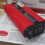 Інвертор перетворювач напруги Wimpex 3000W 12-220V з модифікованою синусоїдою та подвійним USB-портом