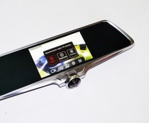 Авторегистратор зеркало K15 360 градусов + камера заднего вида, сенсор PR5