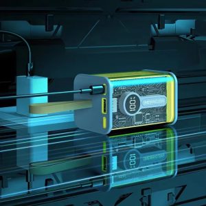 Зовнішній акумулятор Power Bank KP-25 · Портативний зарядний пристрій 20000 mAh · Павербанк із двосторонньою швидкою зарядкою