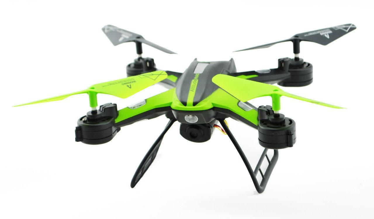 Квадрокоптер Chuang Huang CH-202 без камеры Black-Green | Летающий дрон на пульте управления PR5 - Зображення 3