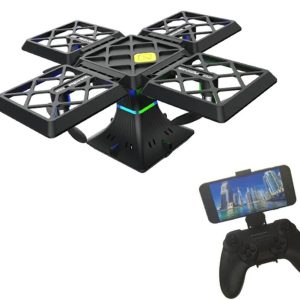 Квадрокоптер трансформер Black Knight Cube 414 с wifi камерой | Дрон-куб на дистанционном управлении PR5