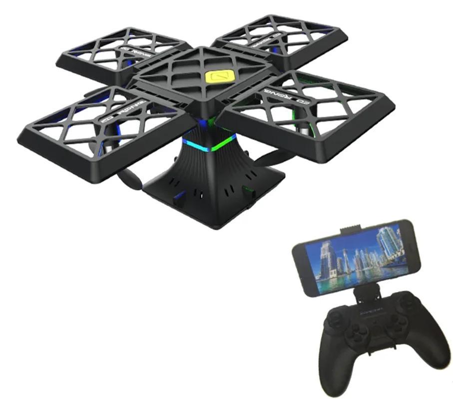Квадрокоптер трансформер Black Knight Cube 414 с wifi камерой | Дрон-куб на дистанционном управлении PR5