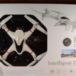Квадрокоптер с HD камерой Intelligent Drone BF190 (белый) | Летающий дрон на дистанционном управлении PR5