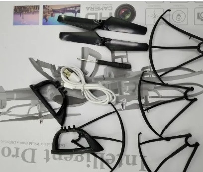 Квадрокоптер с HD камерой Intelligent Drone BF190 (белый) | Летающий дрон на дистанционном управлении PR5 - Зображення 2