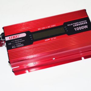 Перетворювач 12V-220V 1000W Інвертор напруги з LCD дисплеєм