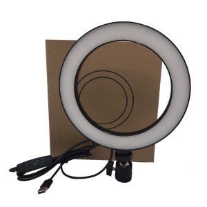 Кольцевая LED лампа | Светодиодная селфи-лампа | Селфи лампа USB (20см) без штатива