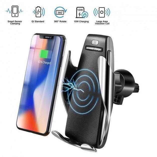 Автомобильная беспроводная зарядка car charger s5 PR4 - Зображення 2