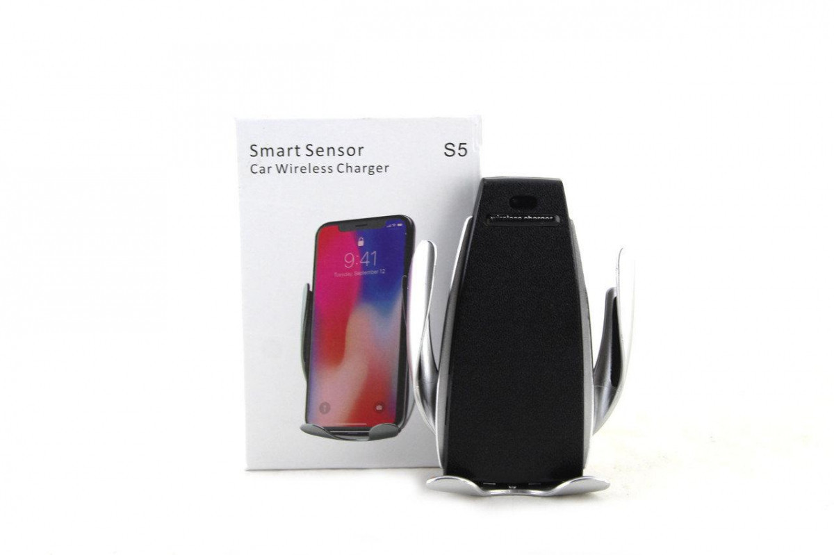 Автомобильная беспроводная зарядка car charger s5 PR4 - Зображення 5