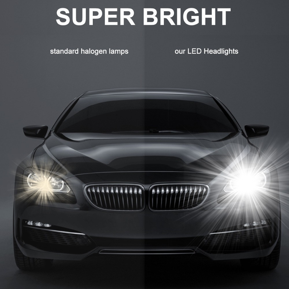 S1-HB3 Світлодіодні автомобільні LED лампи 5000K, 4000lm Цоколь автолампи - Зображення 2