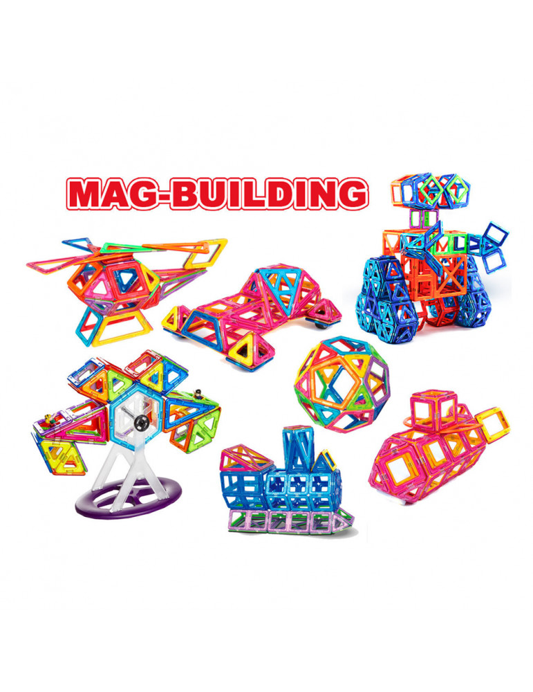 Магнітний конструктор Mag Building на 36 деталей ∙ Конструктор-головоломка для дітей - Зображення 3