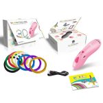 Бездротова 3D ручка Rich Fish Toys 9901 Набір із трафаретами для дитячої творчості