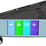 Зеркало регистратор V9TP 3 камеры 1080р Full HD 5 дюймов