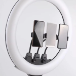 Кольцевая LED лампа SLP-G500 45 см 3 крепления телефона с пультом 220V| Селфи лампа| LED кольцо