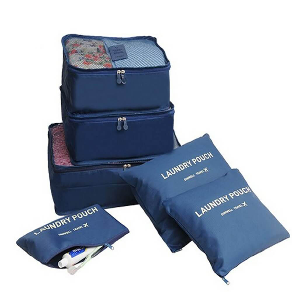Набір органайзерів для речей Laundry Pouch, 6 сумочок на застібках - Зображення 2