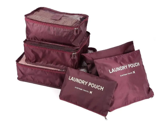 Набір органайзерів для речей Laundry Pouch, 6 сумочок на застібках - Зображення 4