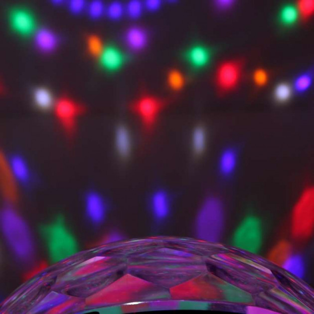 Светодиодный диско-шар LED Magic Ball Bluetooth+MP3 CG07 PR3 - Зображення 2