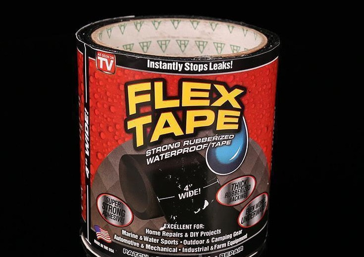Надміцна водостійка стрічка Flex Tape Флекс Тейп - Зображення 4