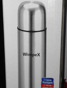 Термос вакуумный из нержавеющей стали 0,5л Wimpex, термос для горячих напитков Распродажа PR2