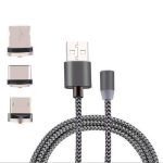 Шнур кабель магнитный CHARGER 3 в 1 PR2