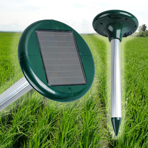 Відлякувач кротів гризунів Solar Rodent Repeller на сонячній батареї - Зображення 3