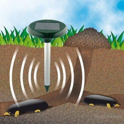 Відлякувач кротів гризунів Solar Rodent Repeller на сонячній батареї - Зображення 2