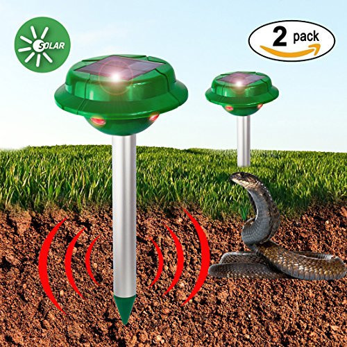 Відлякувач кротів гризунів Solar Rodent Repeller на сонячній батареї - Зображення 4