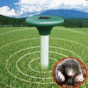 Відлякувач кротів гризунів Solar Rodent Repeller на сонячній батареї